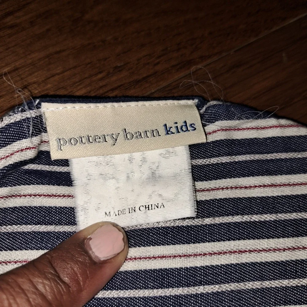 Pottery Barn Kids SPORTS‎ Fabric PLACEMATS 4 Soccer Football Baseball Basketball